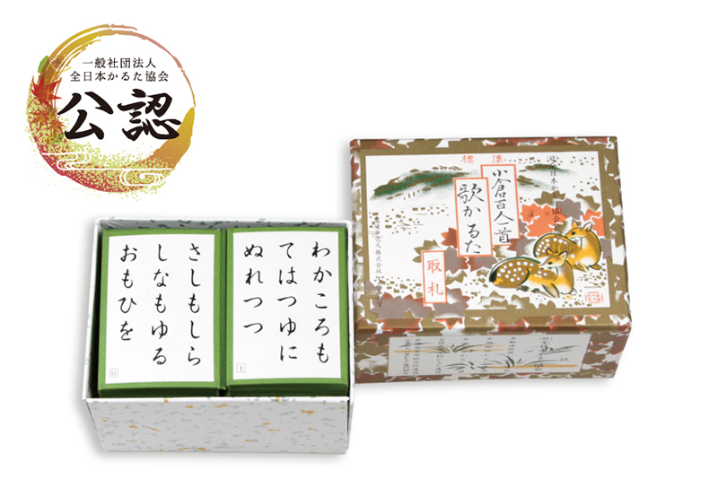 大石天狗堂の百人一首かるた